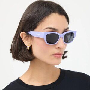 BRAND NEW Celine CL40197U 78A Shiny Lilac Smoke Unisex Cat Eye Sunglasses